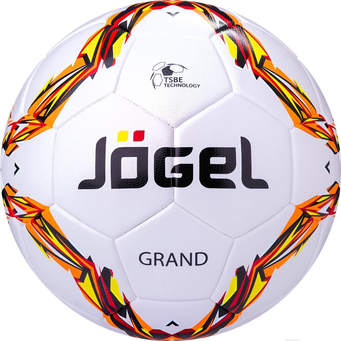 

Футбольный мяч Jogel JS-1010 Grand размер 5 белый/оранжевый, JS-1010 Grand №5