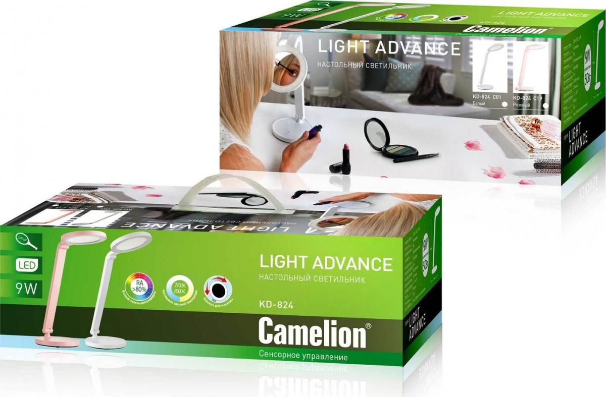 

Лампа Camelion KD-824 C01 LED белый [13524], KD-824 C01 LED