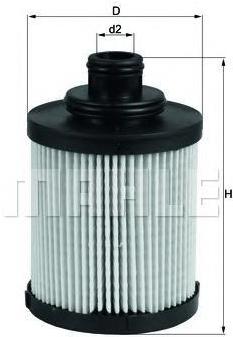 

Фильтр масляной Knecht/Mahle OX418D, OX418D