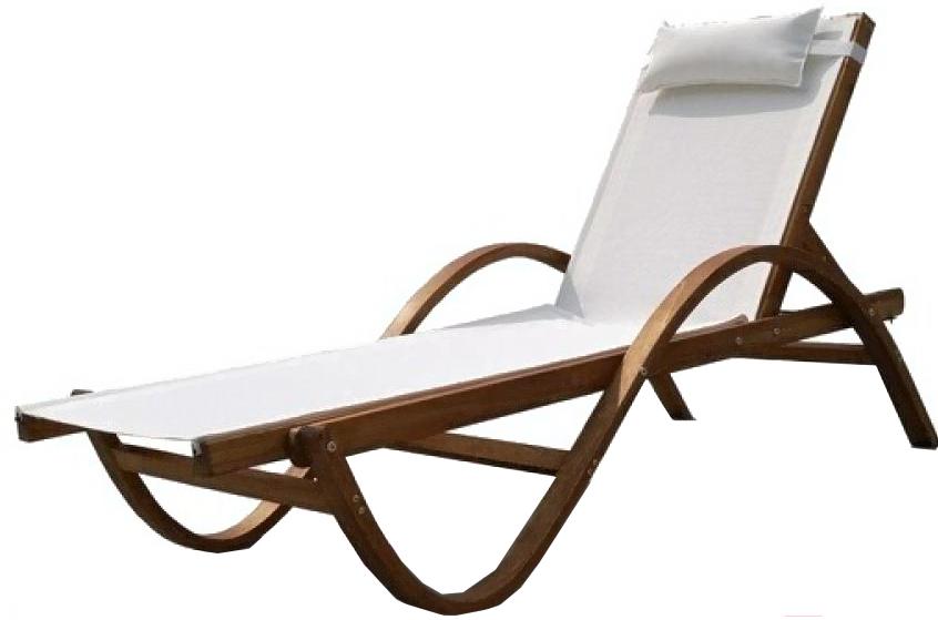

Шезлонг Afina garden Мальта AFM-511 White