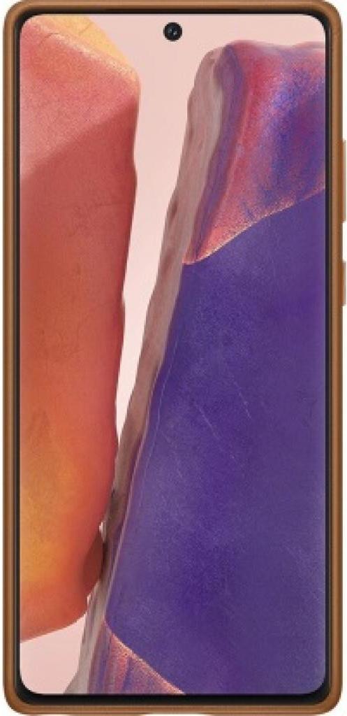 

Чехол для телефона Samsung Leather Cover для Note20 Brown [EF-VN980LAEGRU], Leather Cover для Note20