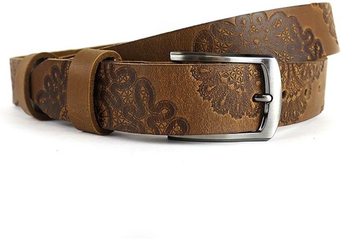 

Ремень WILD BEAR RM-058f Premium 130 см Light Brown