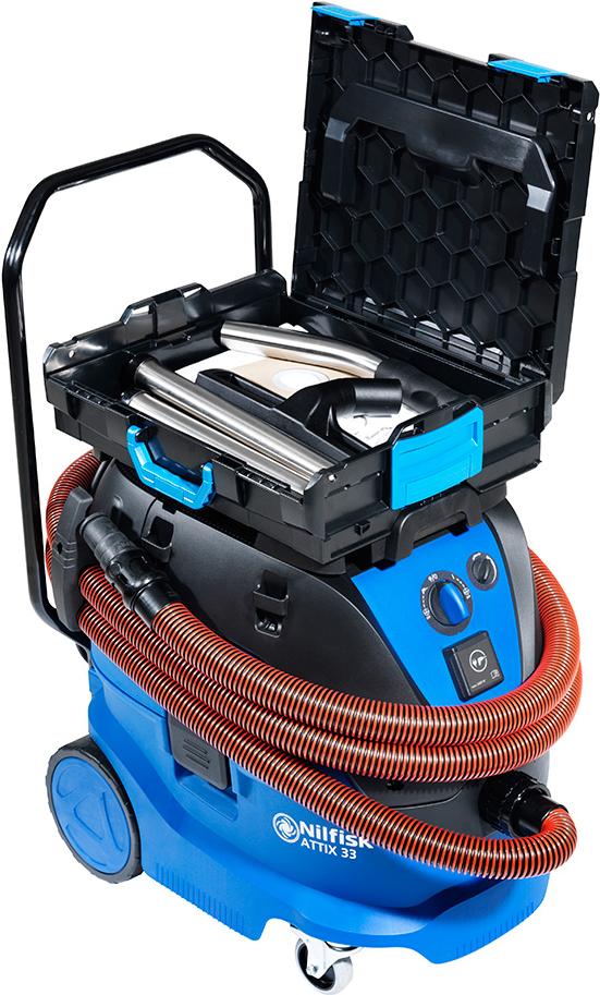 

Пылесос Nilfisk-Alto Attix 44-2L IC Mobile синий [107412107], Attix 44-2L IC Mobile