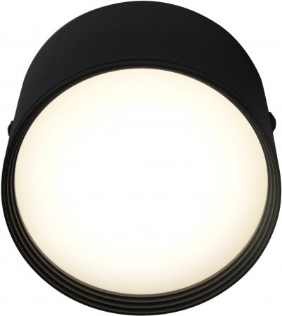 

Накладной точечный светильник KinkLight 05410,19 МЕДИНА d10 h7 Led 8W черный