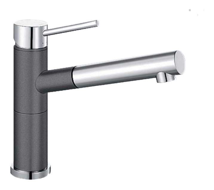

Смеситель Blanco Alta-S Compact Silgranit алюметаллик [515326], Alta-S Compact Silgranit