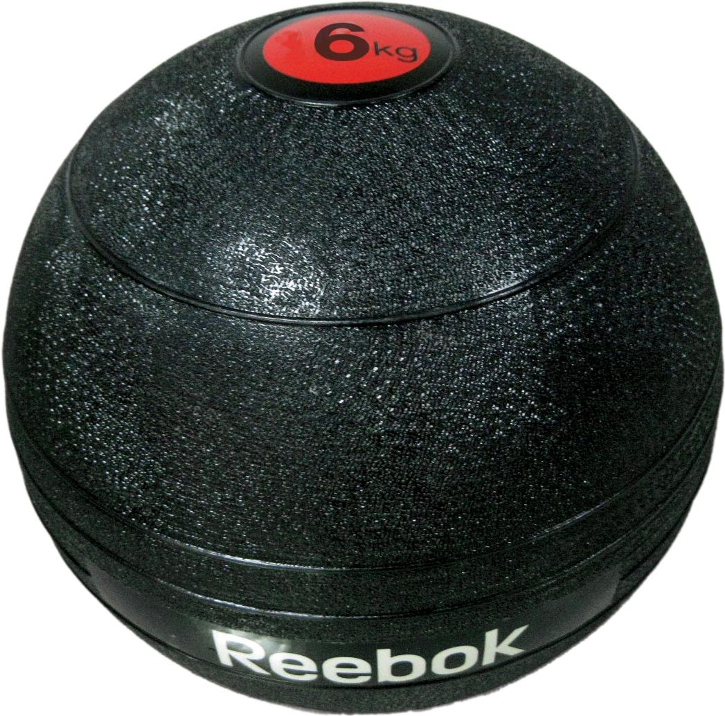 

Фитбол Reebok Slam Ball 6 кг черный [RF\RSB-10232\00-00-00], Slam Ball 6 кг