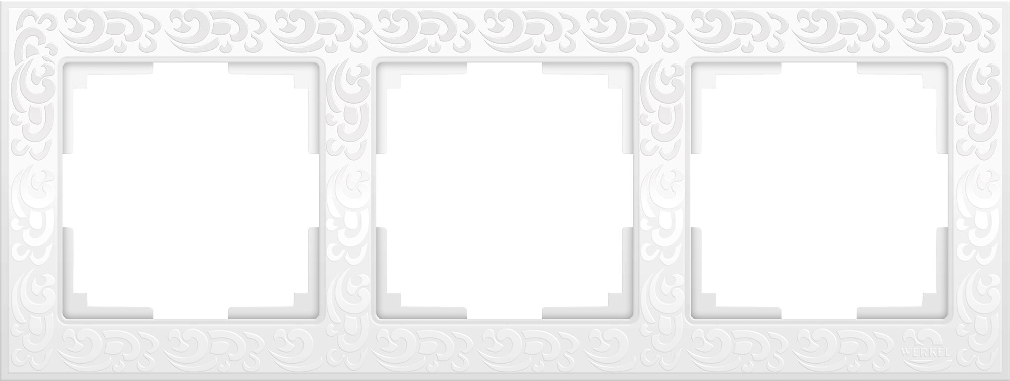 

Рамка для выключателя и розетки Werkel Flock 3 поста WL05-Frame-03-white белый [a028964], Рамка Werkel Flock 3 поста WL05-Frame-03-white a028964 белый