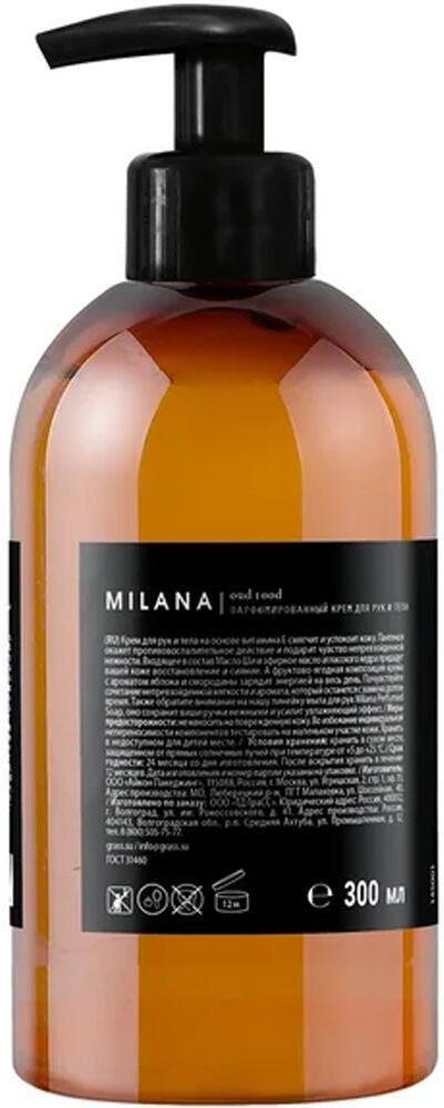 

Парфюмированный крем для рук и тела Milana Hand and Body Cream Oud Rood (145001)