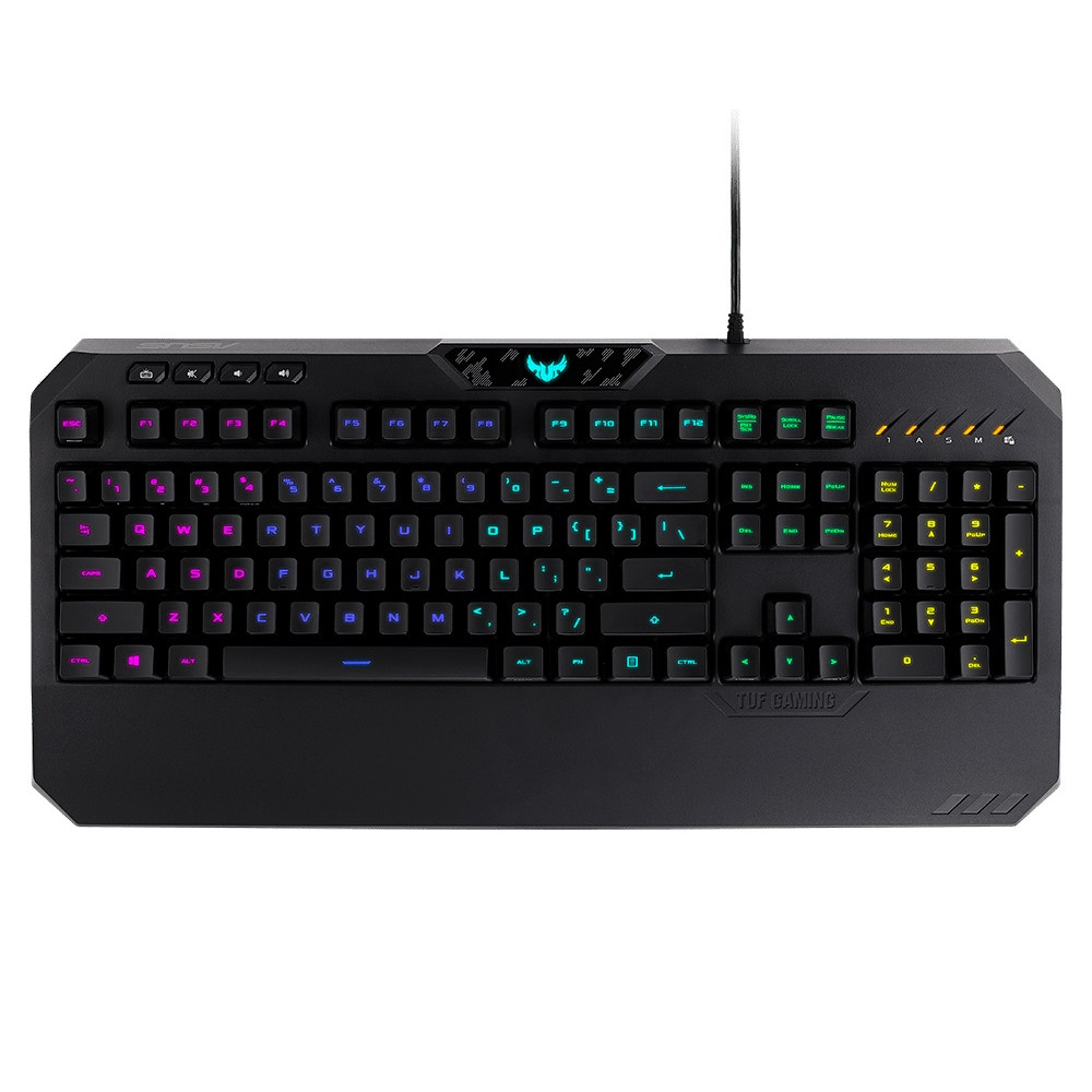 

Клавиатура ASUS TUF Gaming K5 чёрная [90MP0130-B0RA00], TUF Gaming K5