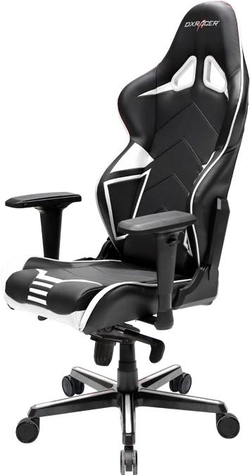 

Офисное кресло DXRacer Racing игровое черный/белый [OH/RV131/NW], Racing игровое