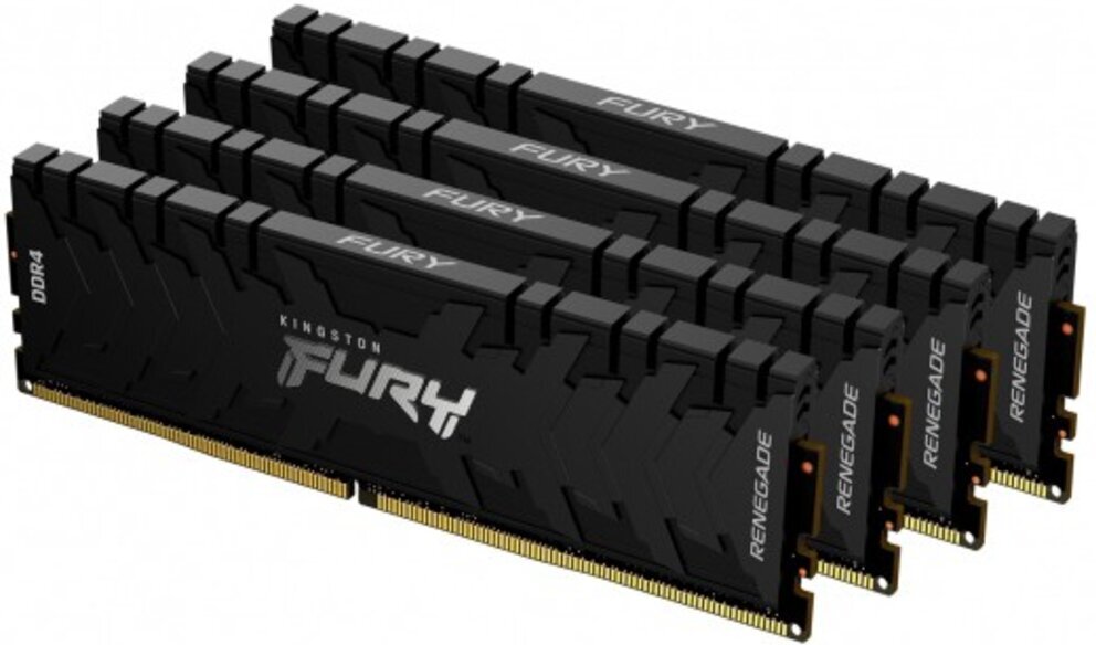 

Оперативная память Kingston DIMM 32GB PC21300 DDR4 [KF426C13RBK4/32], Оперативная память Kingston Fury Renegade 4x8GB DDR4 PC4-21300 (KF426C13RBK4/32)