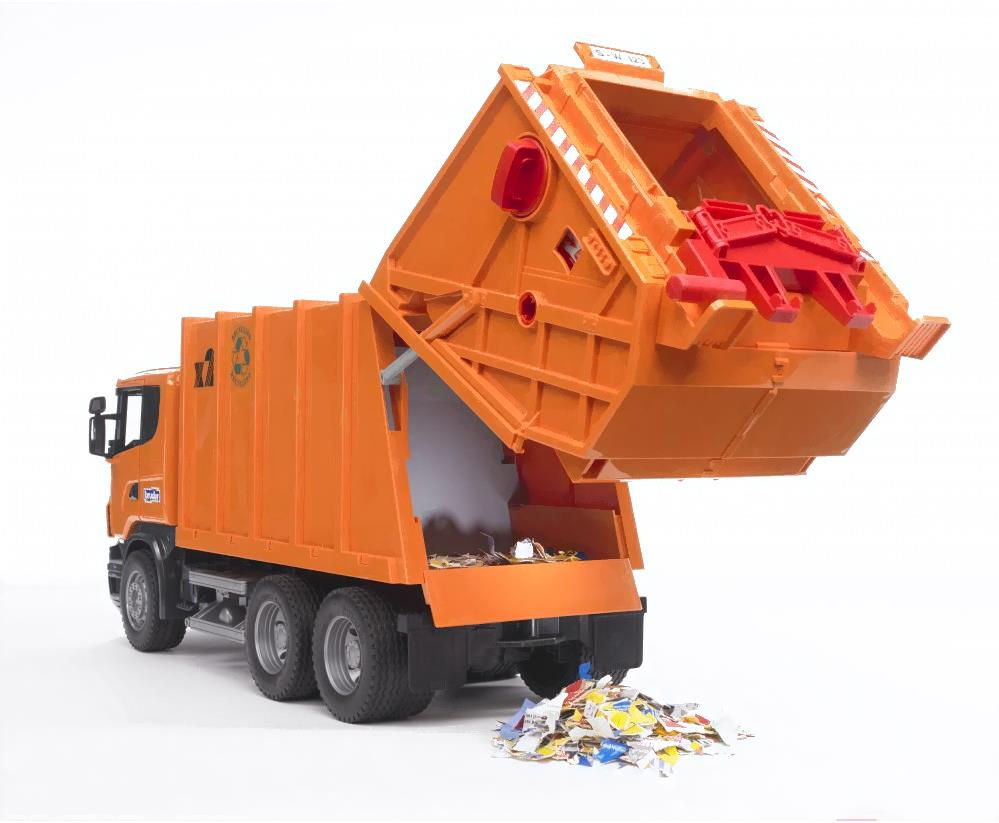 

Мусоровоз игрушечный Bruder Scania / 03560, "Мусоровоз Scania" 03560