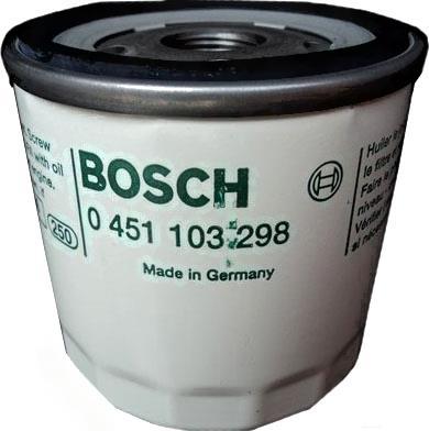 

Фильтр масляной Bosch 0451103298, 0451103298