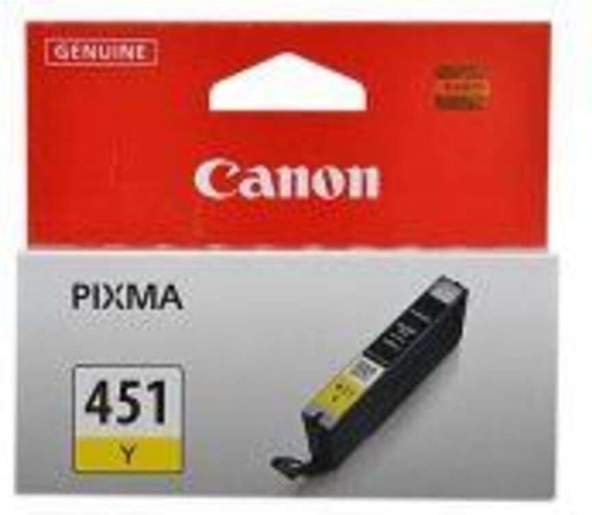 

Картридж для принтера Canon CLI-451Y, Картридж Canon CLI-451Y желтый (6526B001)