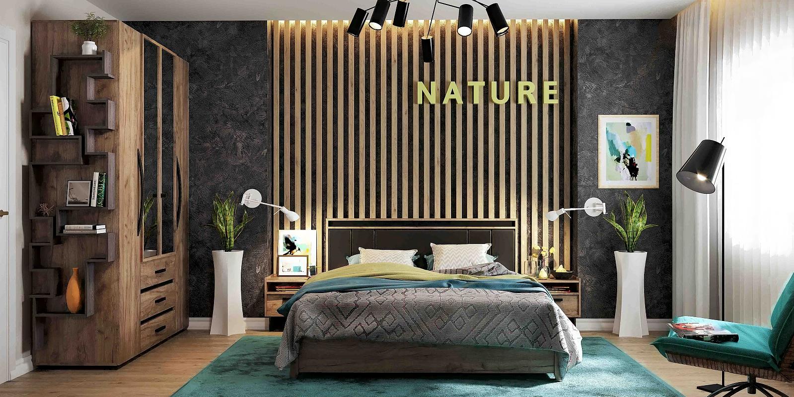 

Прикроватная тумба Глазов Nature 41 дуб табачный Craft, Nature 41