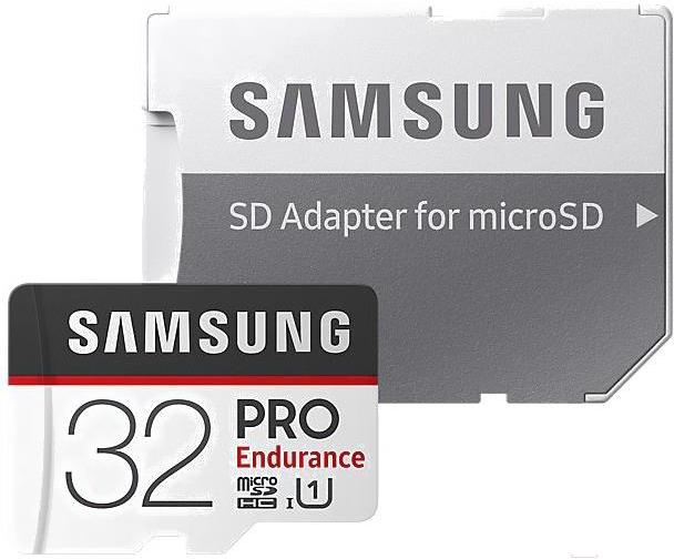 

Карта памяти SDHC Micro Samsung 32GB PRO Endurance UHS-I [MB-MJ32GA/RU], PRO Endurance microSDHC 32GB + адаптер