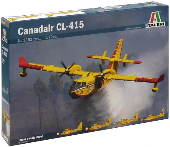 

Сборная модель Italeri Самолет Canadair CL-415 [1362], Сборная модель Italeri Самолет Canadair CL-415 1362