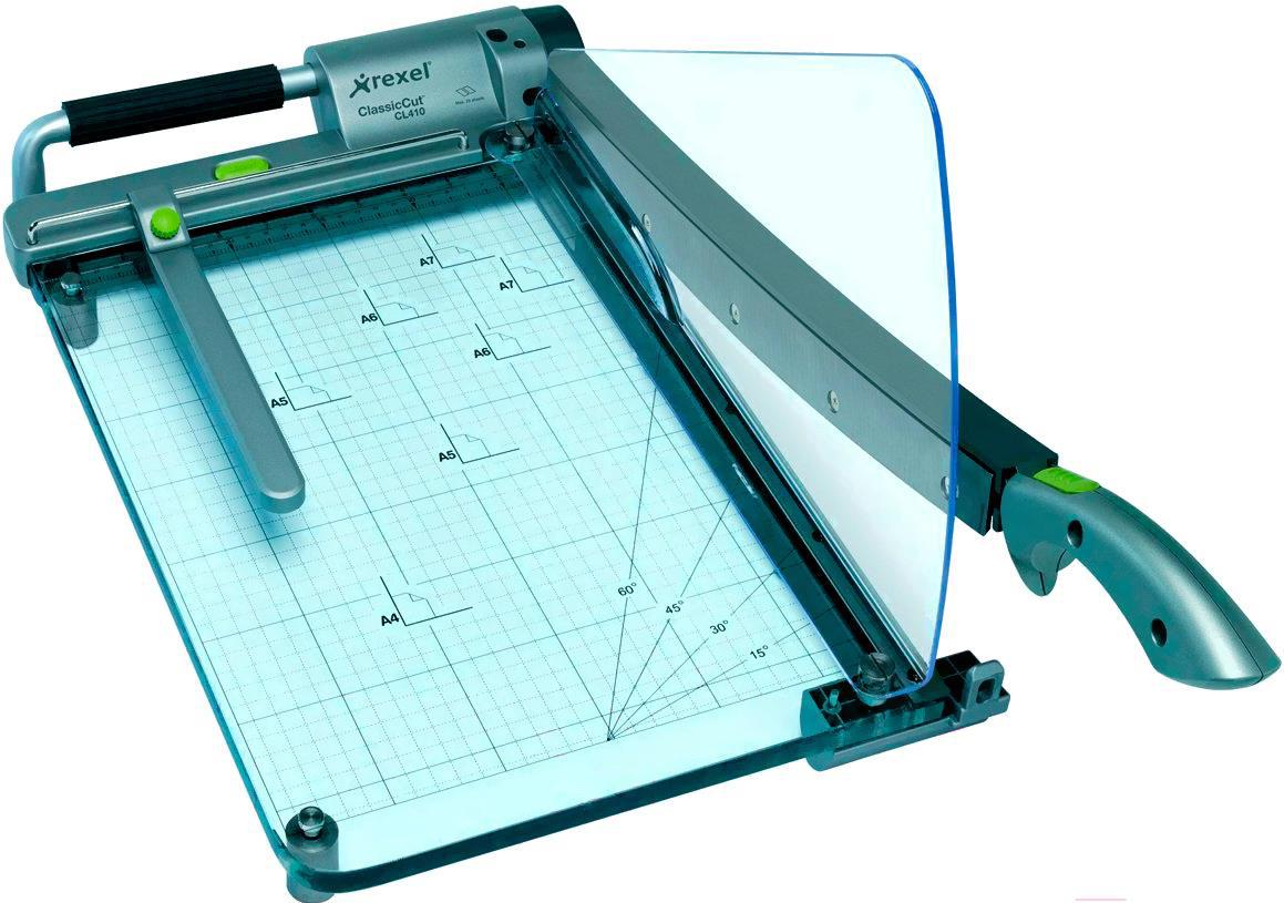 

Резак сабельный Rexel ClassicCut CL410 (2101973) (прозрачный), ClassicCut CL410