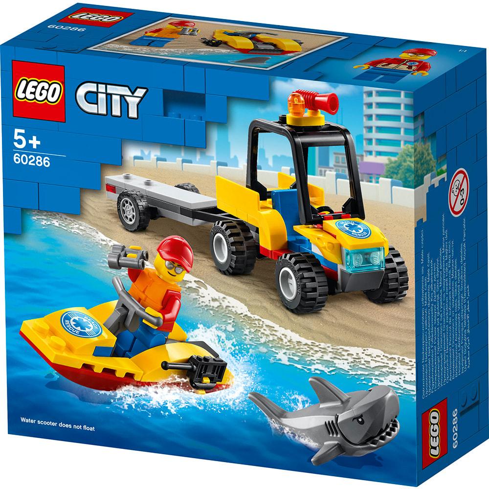 

Конструктор LEGO City Пляжный спасательный вездеход [60286], City Пляжный спасательный вездеход