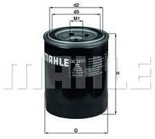 

Фильтр масляной Knecht/Mahle OC331/1, OC331/1