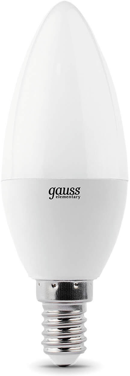 

Лампа светодиодная Gauss Elementary 33138 белый/холодный