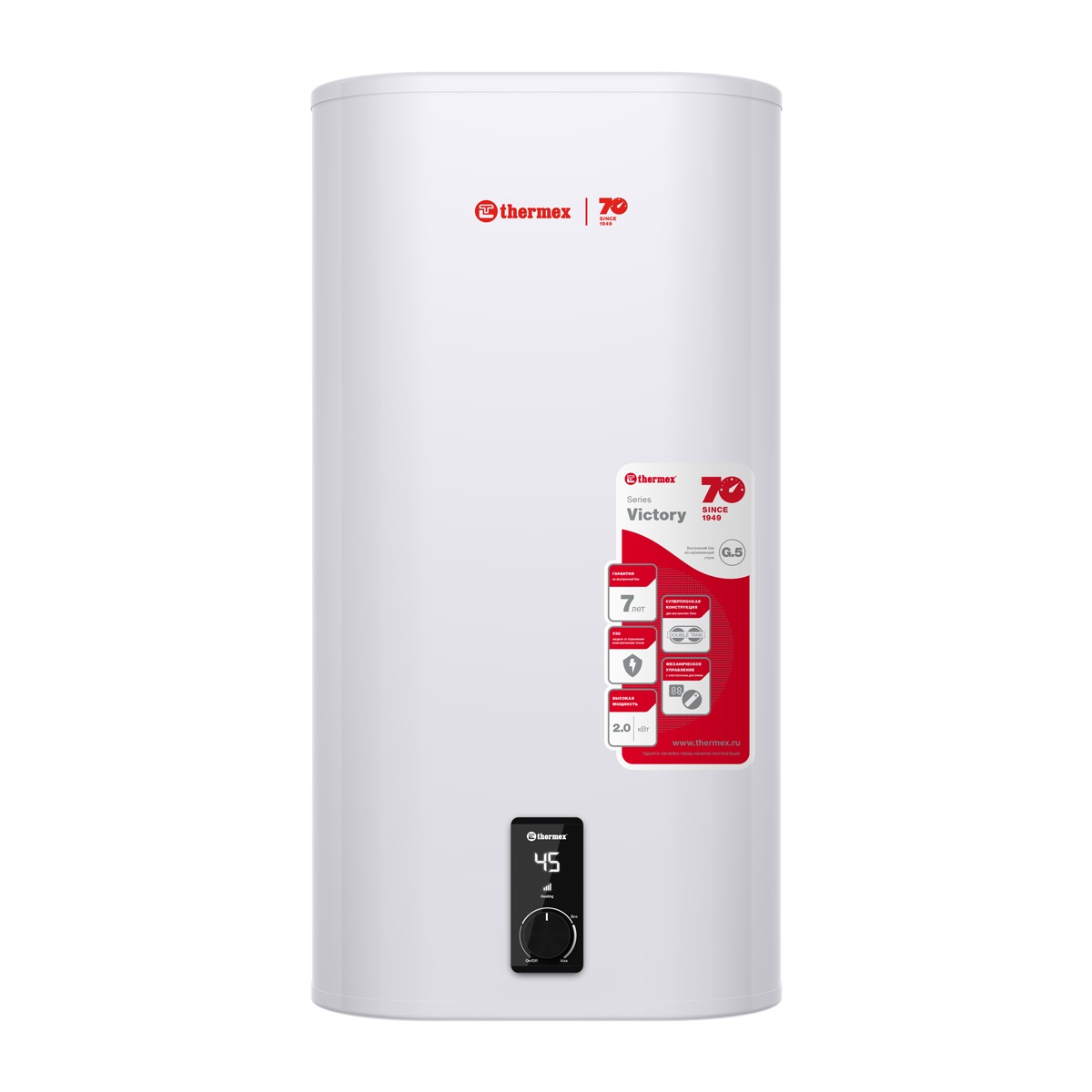 

Накопительный водонагреватель Thermex Victory 50 V, Victory 50 V