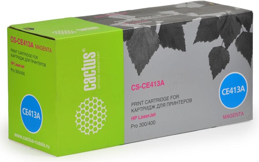 

Картридж Cactus CS-CE413A Magenta, CS-CE413A