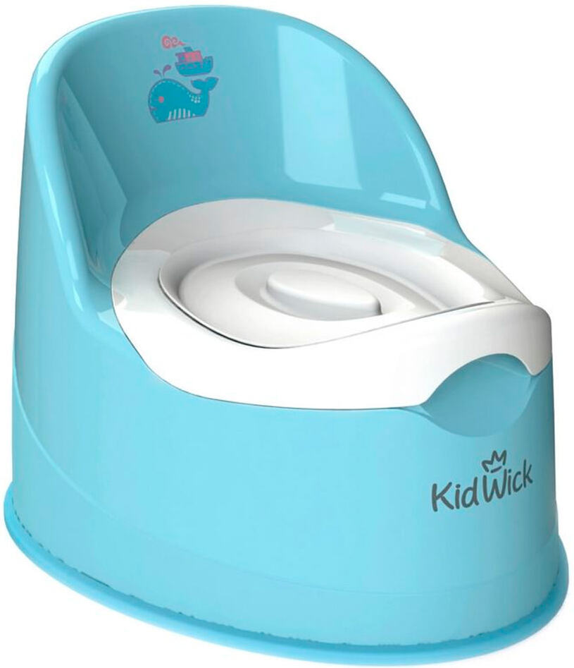 

Горшок детский Kidwick Гранд голубой/белый (KW050202)