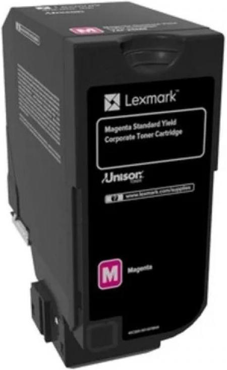 

Картридж для лазерного принтера Lexmark 74C5SME Пурпурный, 74C5SME