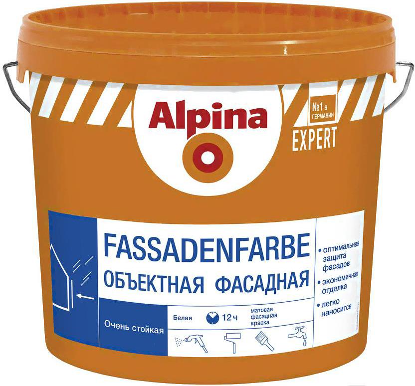 

Краска Alpina Expert Fassadenfarbe (15л), Краска Alpina Expert Fassadenfarbe 15л