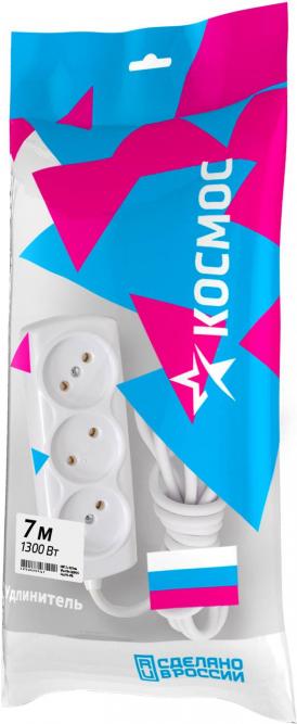 

Удлинитель КОСМОС YKsm7m-3g(6A)S, YKsm7m-3g(6A)S