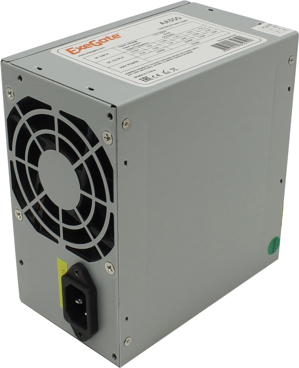 

Блок питания ExeGate 255722 350W [EX253681RUS], 255722 350W