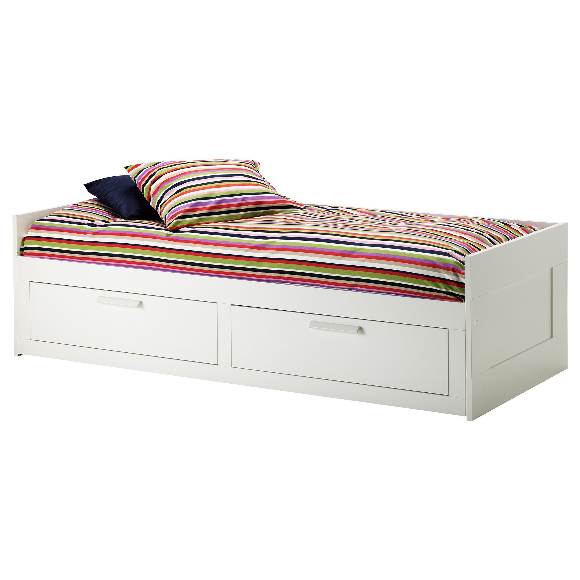 

Кушетка с 2 матрасами/2 ящиками Ikea Бримнэс [592.111.85], Бримнэс