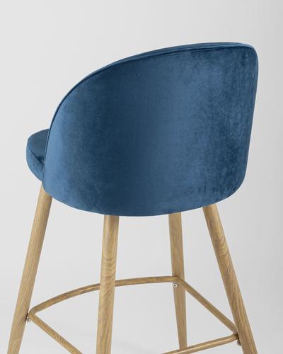 

Барный стул Stool Group Лион велюр голубой [BC-99004A HLR-63 DUAL], Барный стул Stool Group Лион велюр BC-99004A HLR-63 DUAL голубой