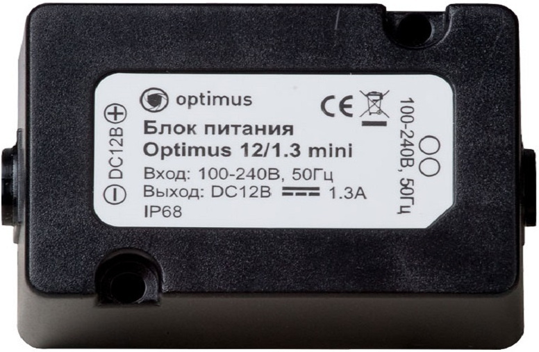 

Блок питания Optimus 12/1.3 mini [В0000006397], Блок питания Optimus 12/1.3 mini