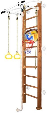 

Спортивный комплекс Kampfer Helena Wall Basketball Shield №2 стандарт турник ореховый/белый