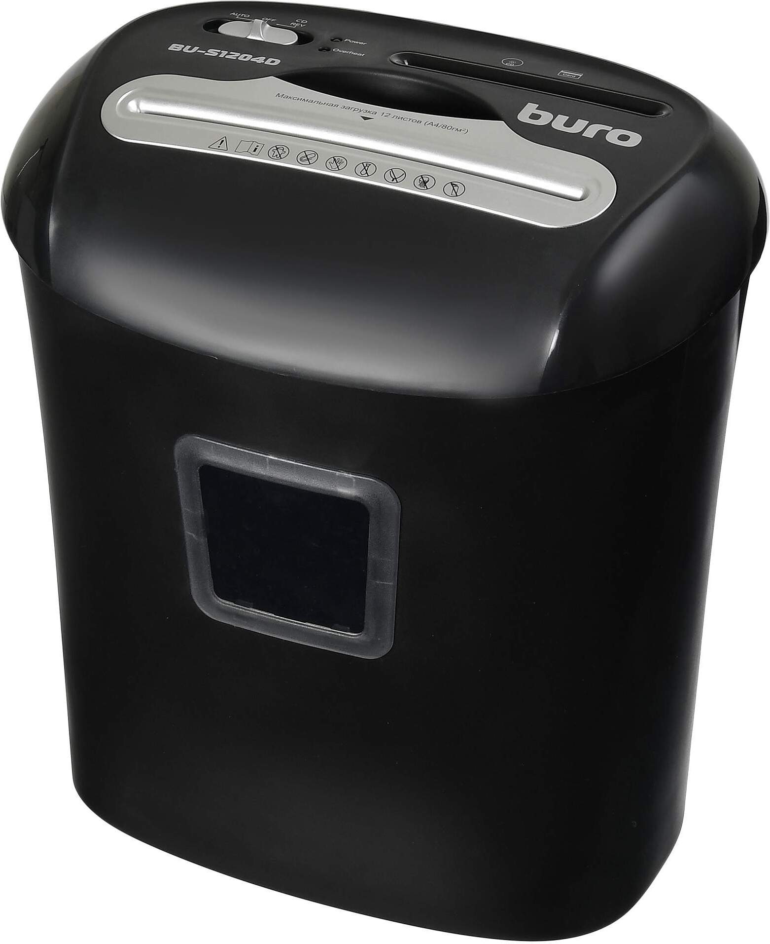 

Шредер Buro Office BU-S1204D [OS1204D], Шредер Buro Office BU-S1204D OS1204D