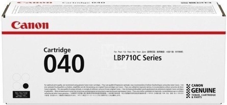 

Картридж для принтера Canon 040BK, Тонер Картридж Canon 040BK черный (0460C001)
