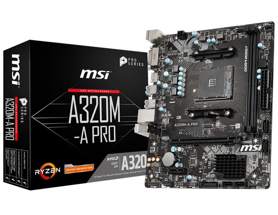 

Материнская плата MSI A320M-A PRO