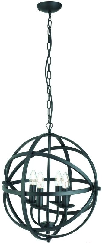 

Люстра и светильник Searchlight Orbit 2474-4BK, Orbit 2474-4BK