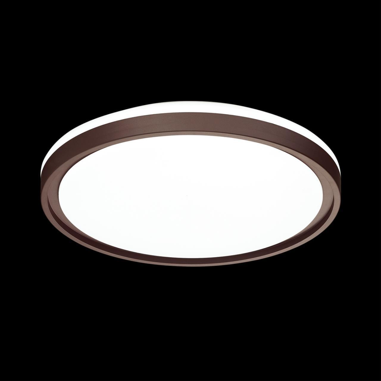 

Накладной светильник Sonex 3044/DL белый/коричневый