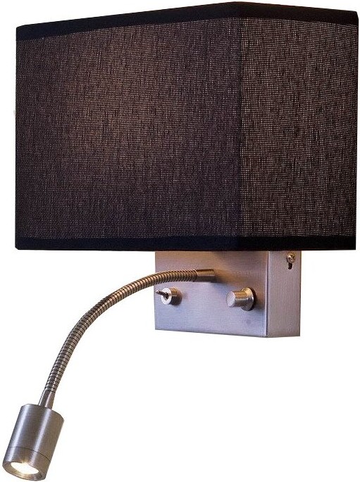 

Бра Citilux Декарт Хром.Мат+Черный Св-к Настенный [CL704301], Бра Citilux Декарт Хром.Мат+Черный Св-к Настенный CL704301
