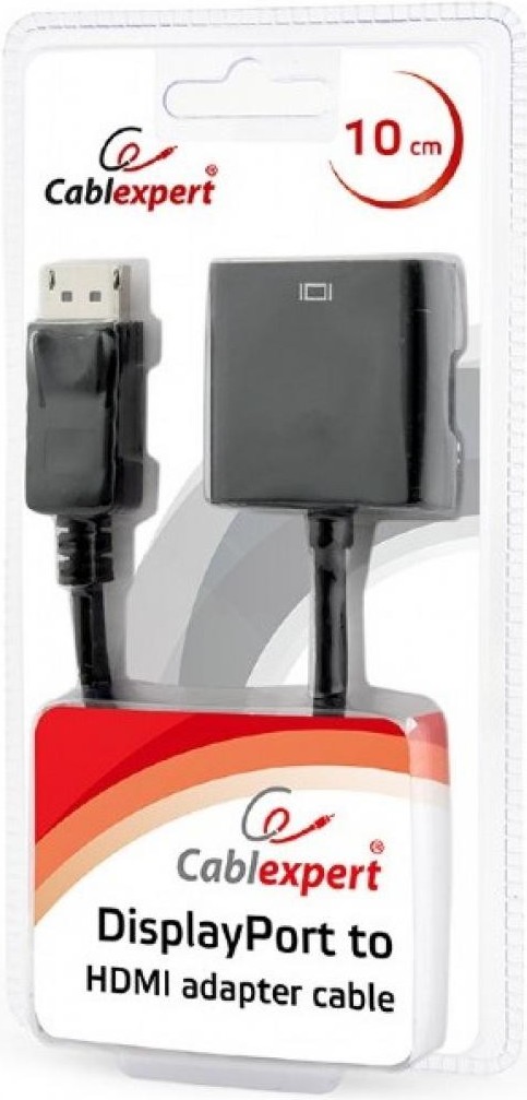 

Адаптер Cablexpert AB-DPM-HDMIF-002 HDMI/DisplayPort 0.1 м