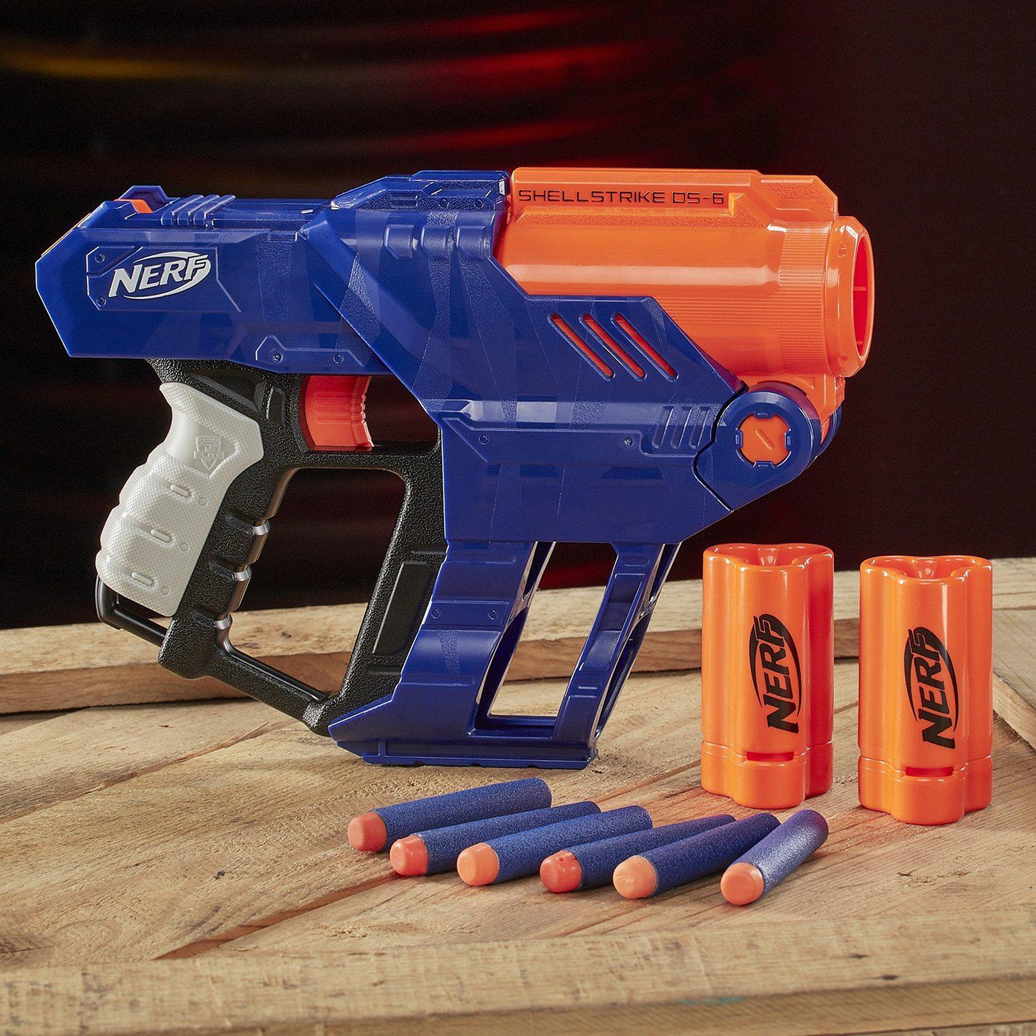 

Игровой набор Nerf Элит Шеллстрайк DS6 [E6170EU4], Элит Шеллстрайк DS6