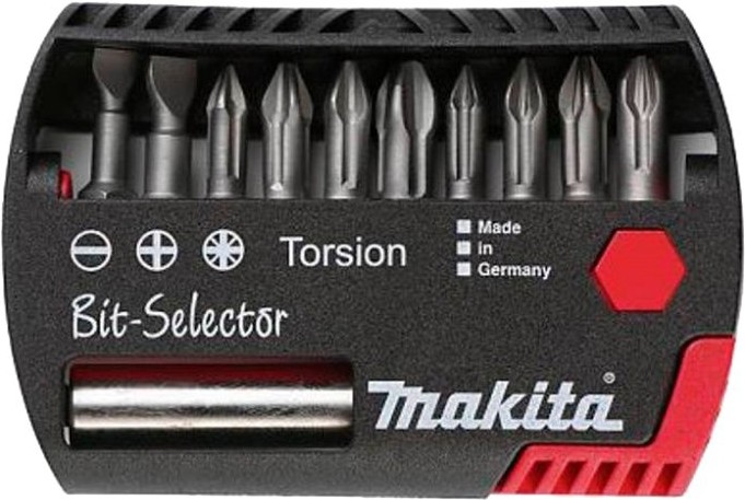 

Набор головок и бит Makita 25 мм Torsion [P-53724], Набор головок и бит Makita 25 мм Torsion P-53724