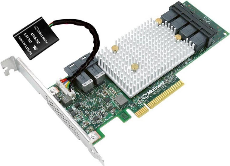 

Сетевой контроллер Adaptec Microsemi SmartRAID 3154-24i [2294700-R], Microsemi SmartRAID 3154-24i