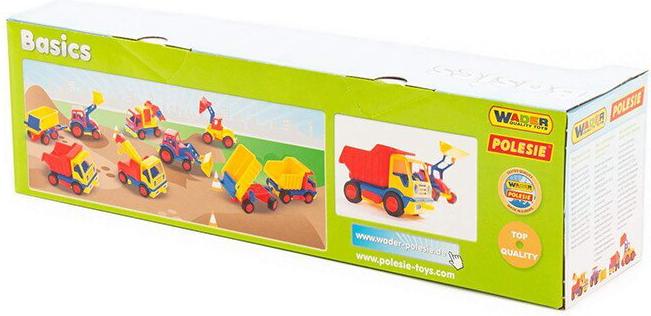 

Самосвал игрушечный Полесье Базикс прицепом [37664], Самосвал игрушечный Полесье Базикс прицепом 37664