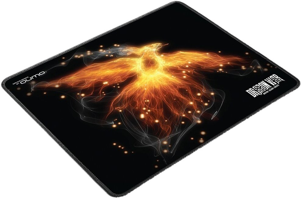 

Коврик для мыши QUMO Phoenix 280*230*3 мм [23829], Коврик для мыши QUMO Phoenix 280*230*3 мм 23829