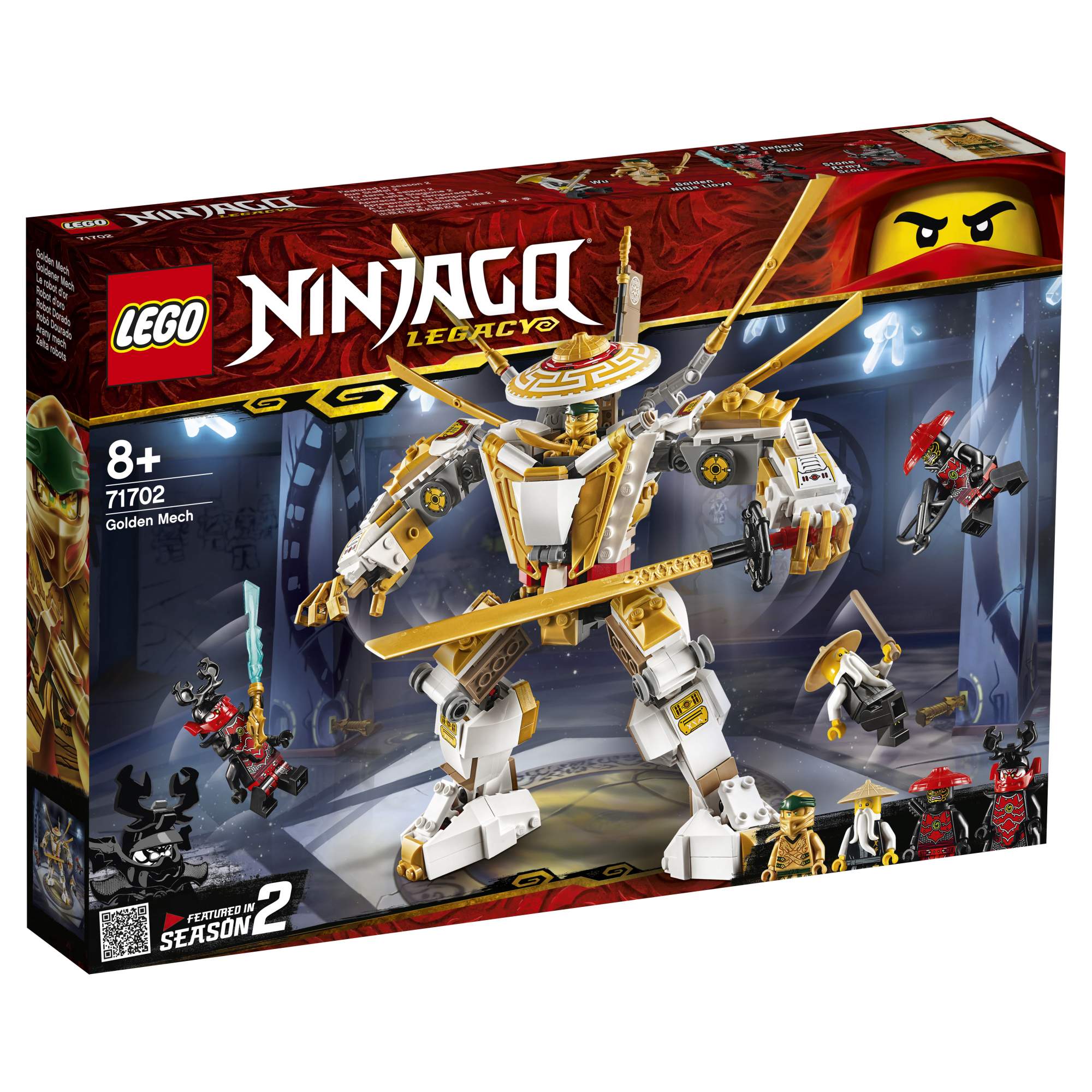 

Конструктор LEGO Ninjago Золотой робот [71702], Ninjago Золотой робот