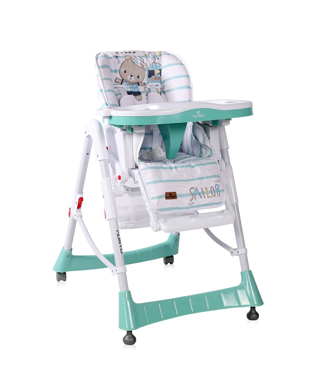 

Стульчик для кормления Lorelli Gusto Aquamarine Sailor [10100362032], Gusto
